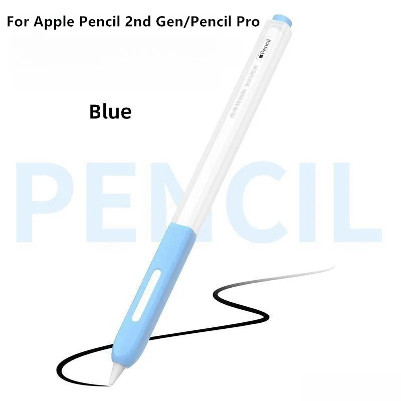 Protective Silicone Pencil Case for Apple Pencil 1st & 2nd Gen – Shockproof Stylus Cover