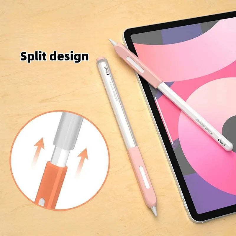 Protective Silicone Pencil Case for Apple Pencil 1st & 2nd Gen – Shockproof Stylus Cover
