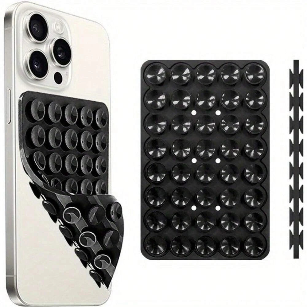Silicone Suction Cup Phone Mount – Hands-Free Travel Stand for Smartphones