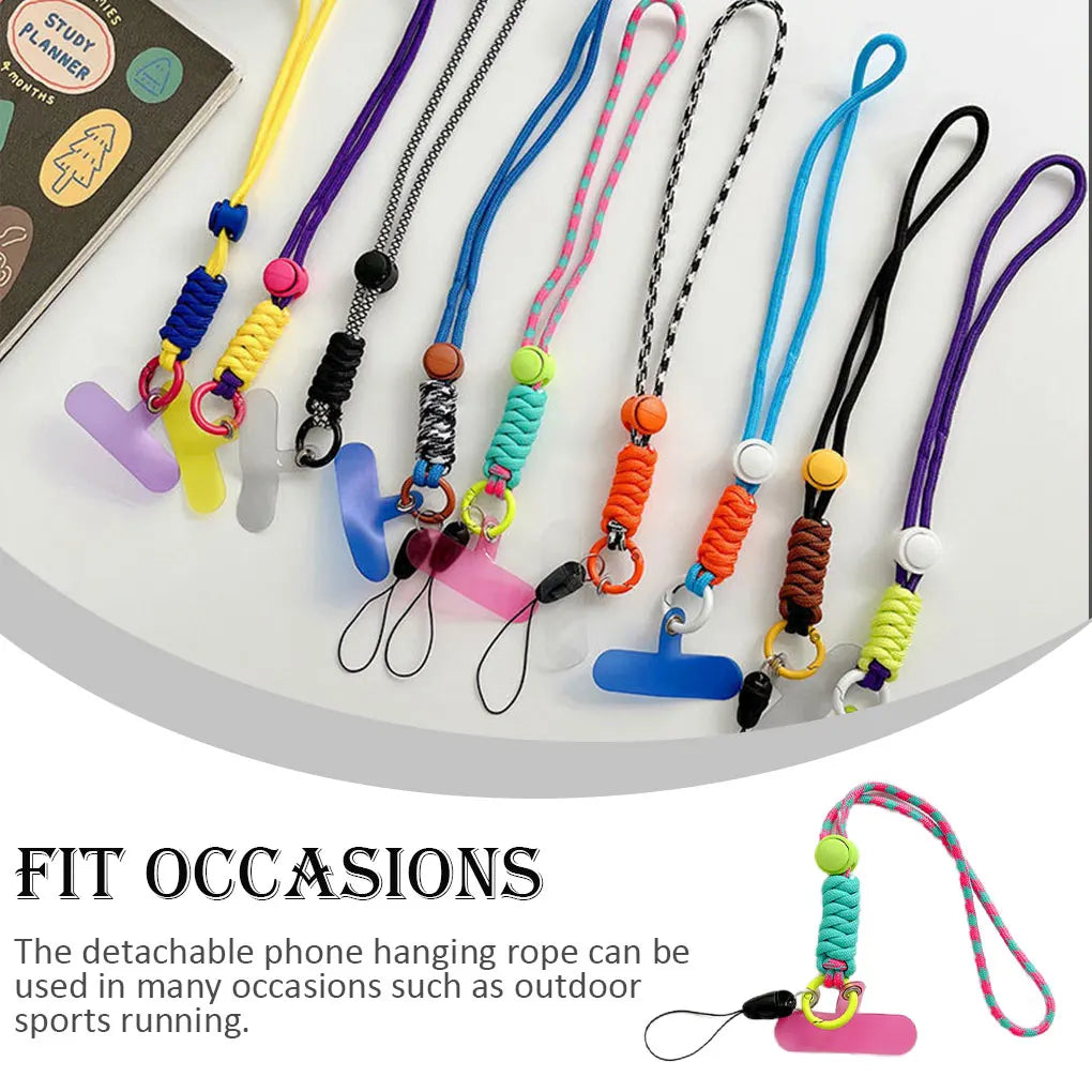 Universal Adjustable Phone Lanyard β Detachable Neck Cord Strap for Mobile