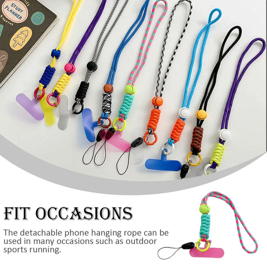 Universal Adjustable Phone Lanyard – Detachable Neck Cord Strap for Mobile