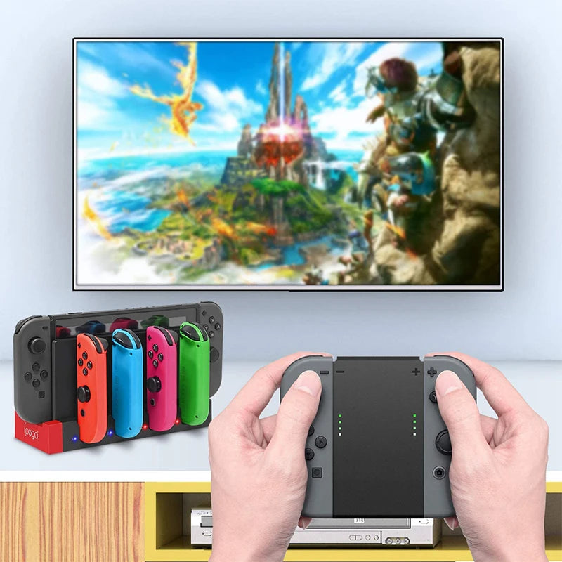 Joy-Con Charging Dock Station Hub for Nintendo Switch with USB Support