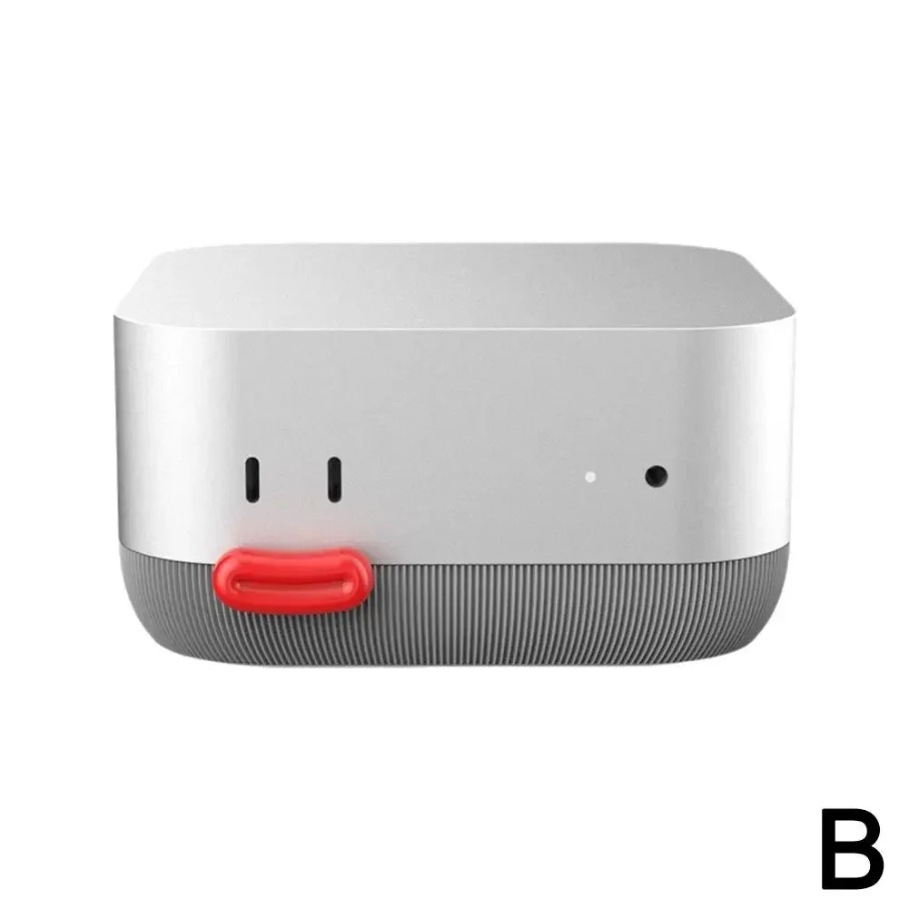 Cute Duck Cooling Stand with Power Button for Mac Mini M4 – 3D Printed