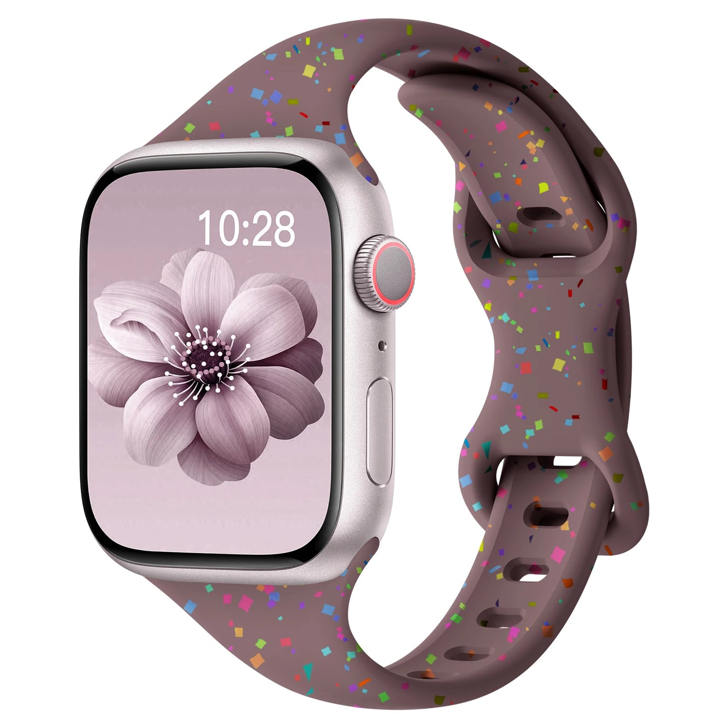 Slim Silicone Band for Apple Watch 49/45/44/42/41/40/38mm Series 10–2 SE