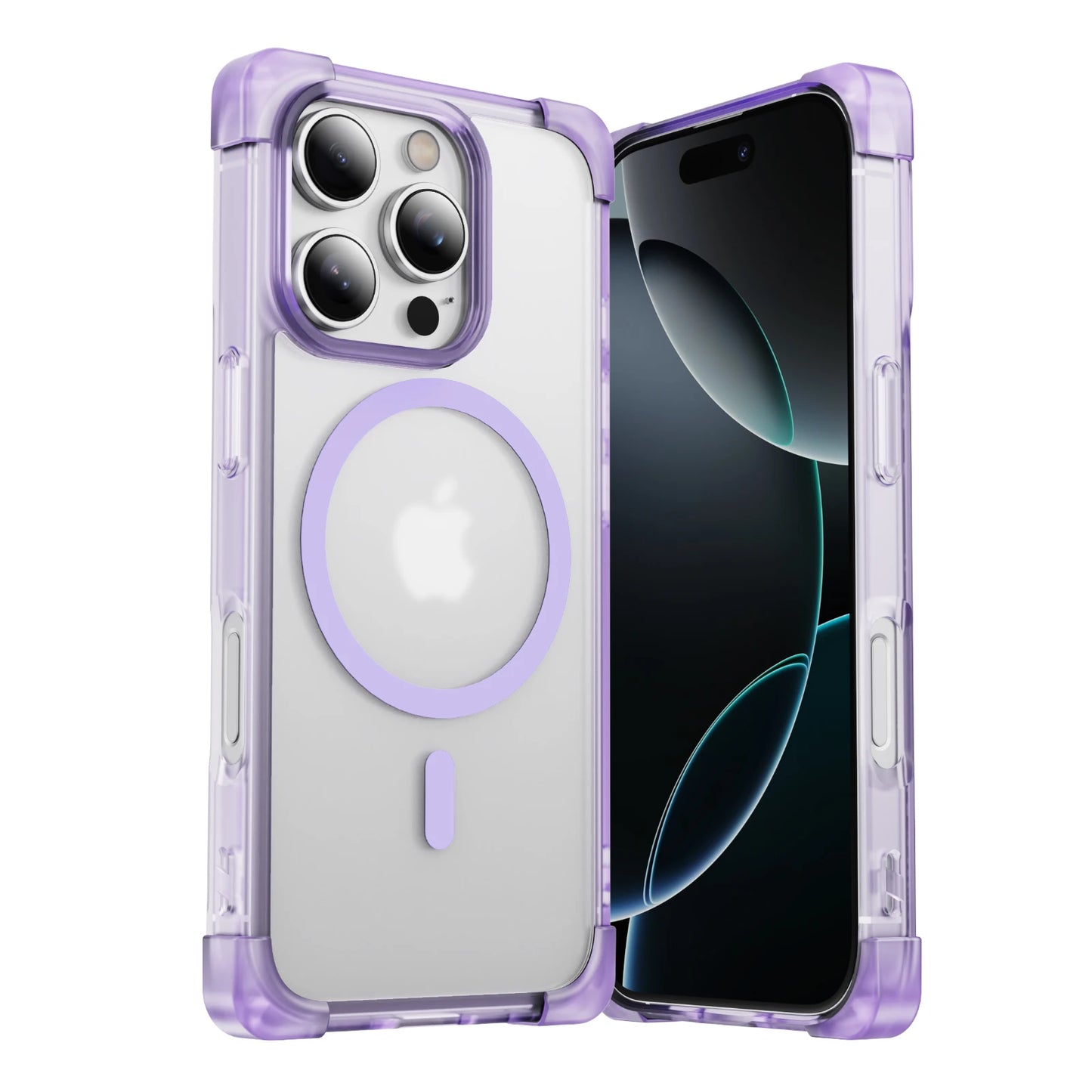 MagSafe Wireless Charging Matte Armor Case for iPhone 16–11 Pro Max