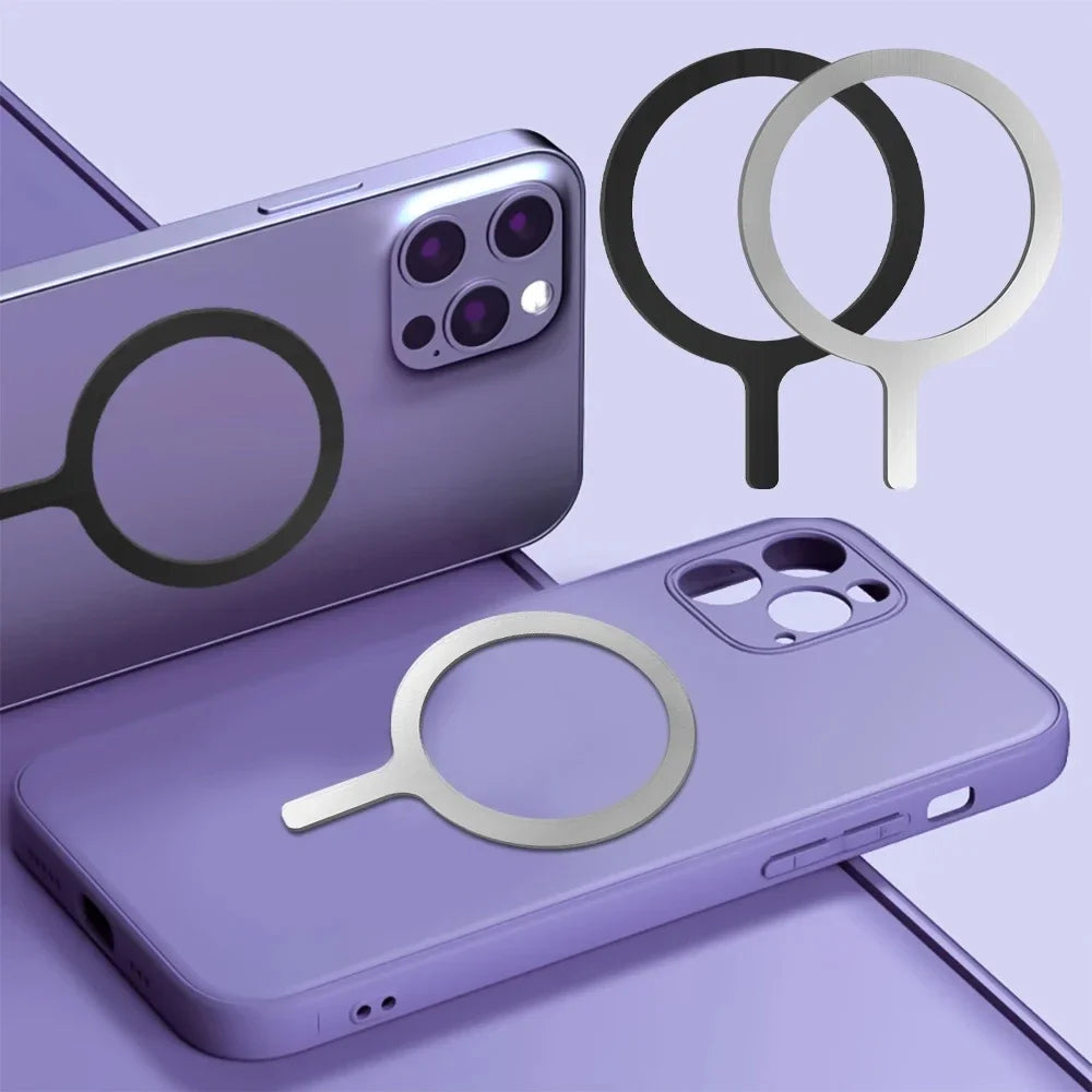 Universal Magnetic Adapter Ring Sticker for MagSafe Wireless Charging