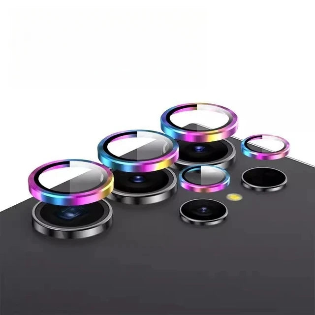 Metal Camera Lens Ring Protector for Samsung S24 Ultra S23 S22 S25 FE