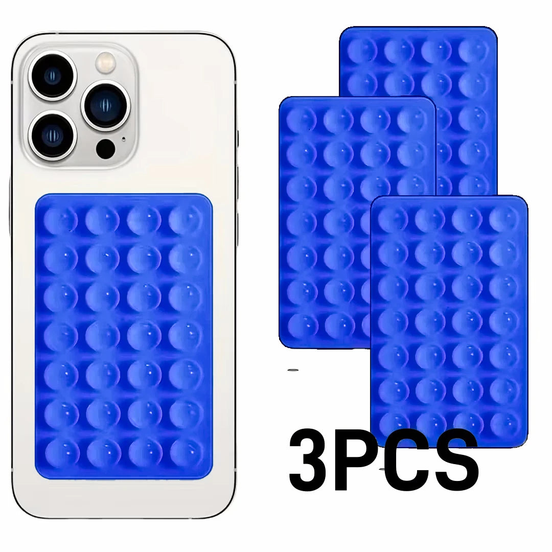 Double-Sided Silicone Suction Phone Holder – Hands-Free Universal Mount