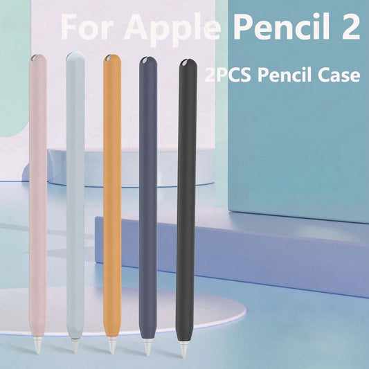 2-Pack Ultra-Thin Silicone Case for Apple Pencil 2nd Gen – Protective Skin