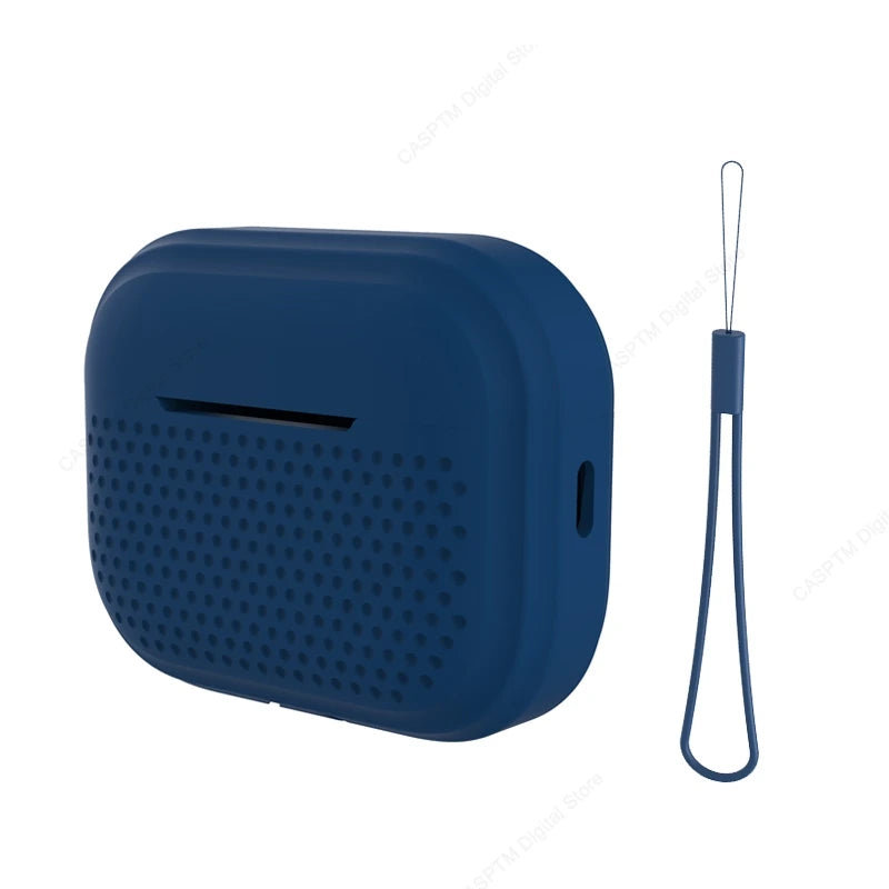 Soft Silicone Case for AirPods Pro 2 & 3 with USB-C Charging Protection