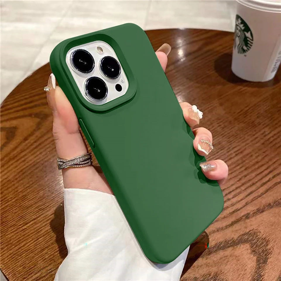 Liquid Silicone Shockproof Case for iPhone 14/14 Pro Max – Soft Back Cover