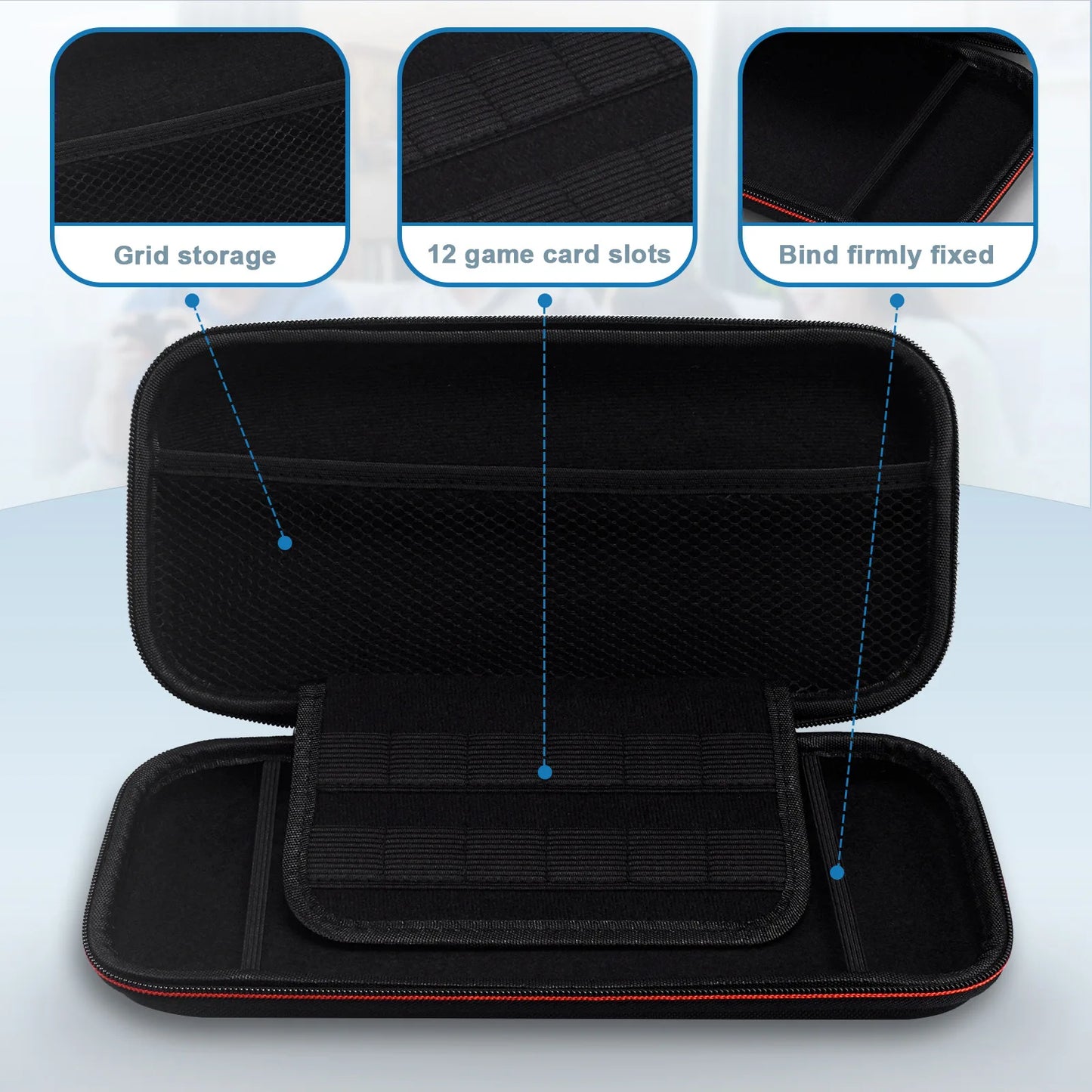 Hard Shell Carrying Case for Nintendo Switch 2 – Portable Console Storage Bag