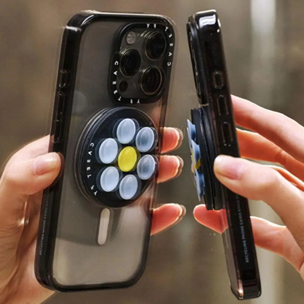 Magnetic Silicone Suction Phone Mount – Multi-Angle Grip Stand Holder