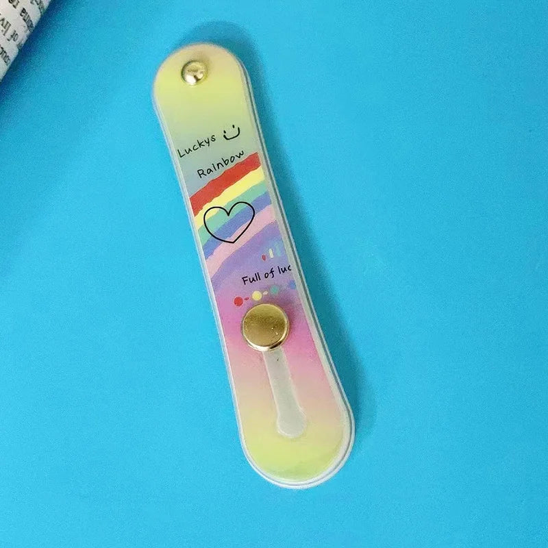 Universal Silicone Finger Ring Holder & Phone Stand β Telescopic Grip