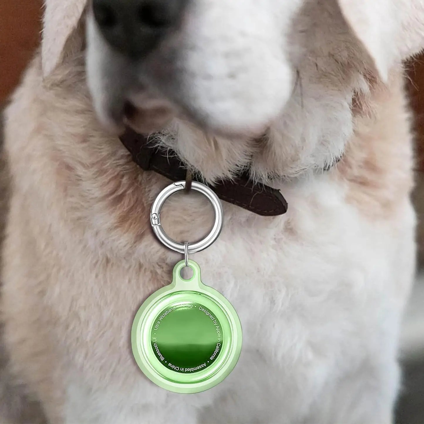 4/8/6 Pack Waterproof AirTag Keychain Case for Pet Collars & Key Rings
