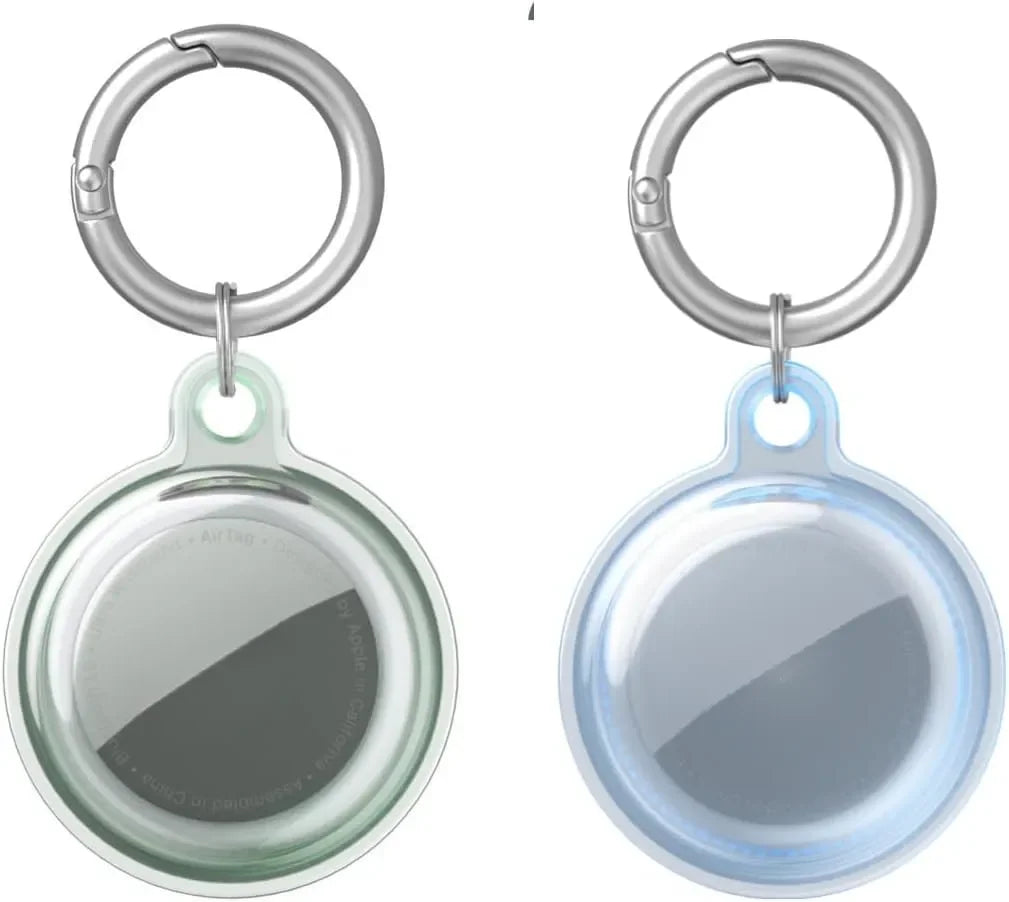 4/8/6 Pack Waterproof AirTag Keychain Case for Pet Collars & Key Rings