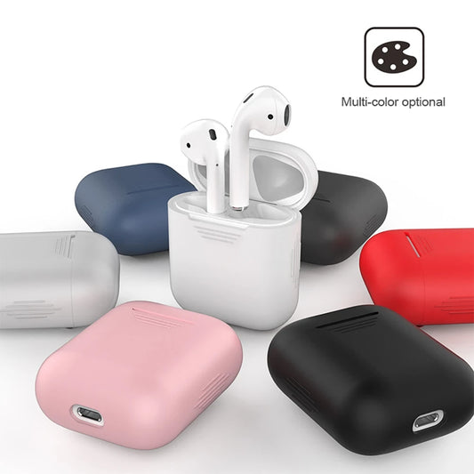Slim Silicone AirPods 1/2 Case for Bluetooth Earphone Accessories