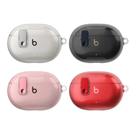 Shockproof Case with Keychain for Beats Studio Buds/Studio Buds Plus