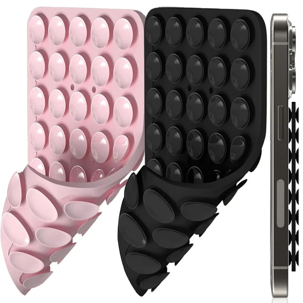 Double-Sided Silicone Suction Cup Phone Stand Strong Anti-Slip Detachable