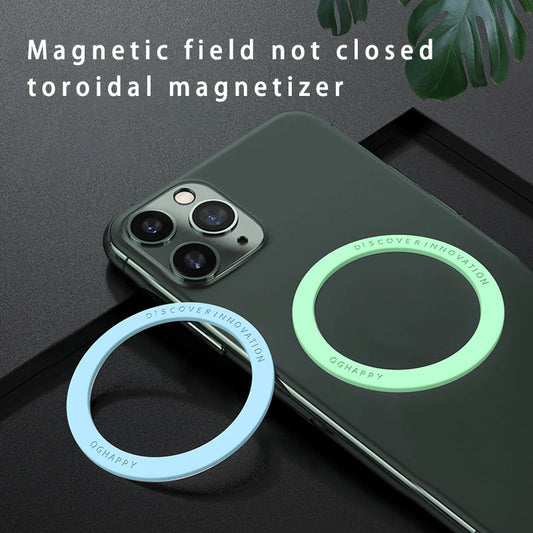 MagSafe Magnetic Plate Sticker Iron Sheet for iPhone 12–14 & Xiaomi