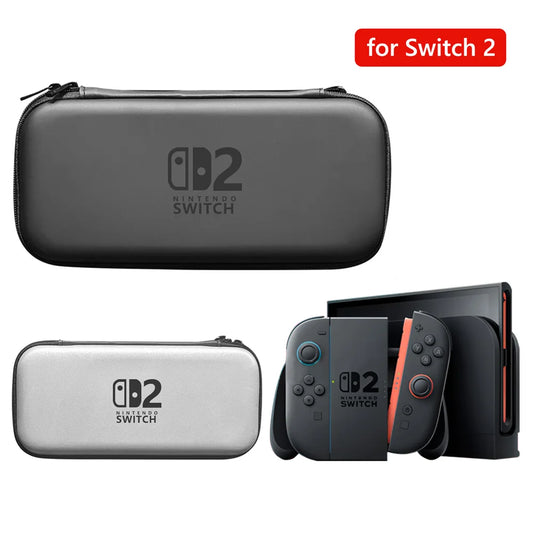 Slim Waterproof Travel Case for Nintendo Switch 2 – Hard Shell Bag 2025