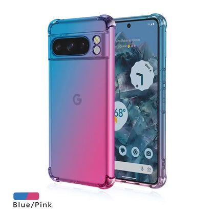 Gradient Airbag TPU Shockproof Case for Google Pixel 9 Pro XL 8A 8 7A 7 6A