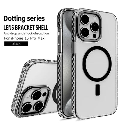 Transparent MagSafe Case for iPhone 11 12 13 Pro Max – Hybrid Armor Cover