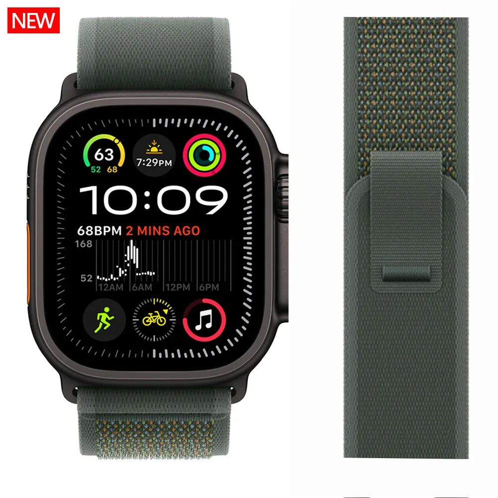 Premium Trail Loop Band – Rugged Style for Apple Watch Ultra 49mm