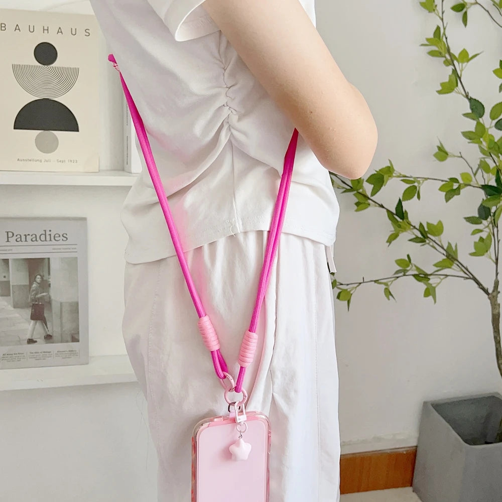 Korea Mobile Phone Lanyard Crossbody – Multi-Function Outdoor Rope