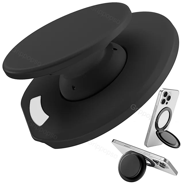 MagSafe Phone Grip with Built-In Adjustable Stand and Strong Magnetic Holder