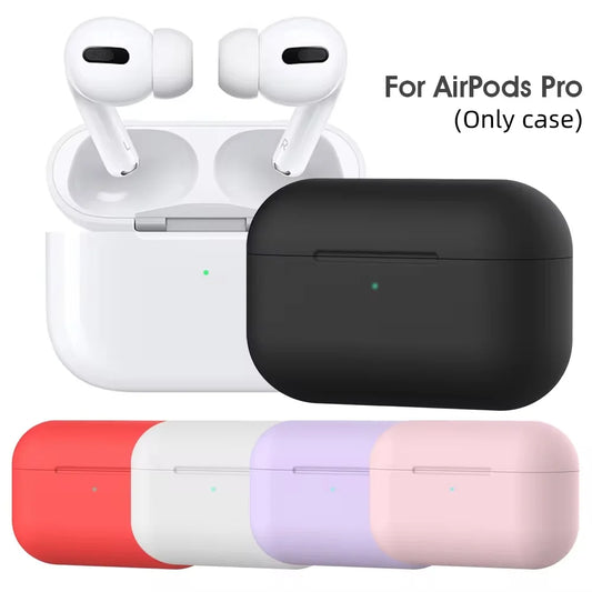 Soft Silicone Case for Apple AirPods Pro Wireless Earphone Protective Cover
