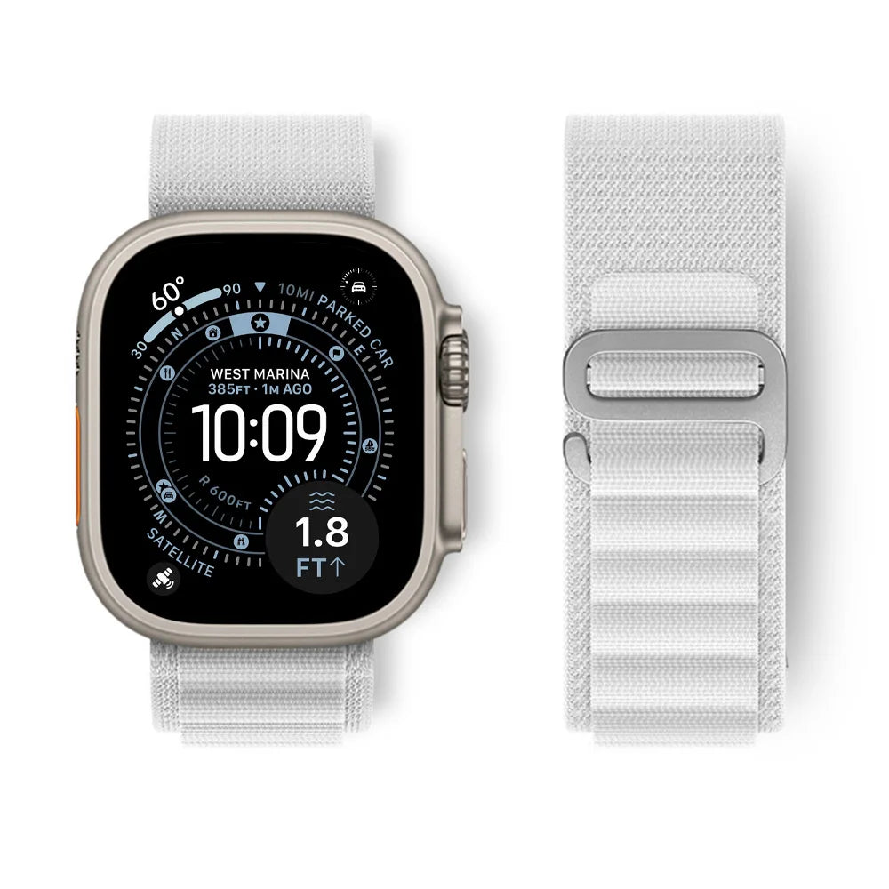 Alpine Loop Nylon Strap for Apple Watch Ultra 3 & Series 11–7