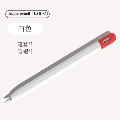 Silicone Case for Apple Pencil 3 USB-C Stylus Grip Holder Sleeve Cover