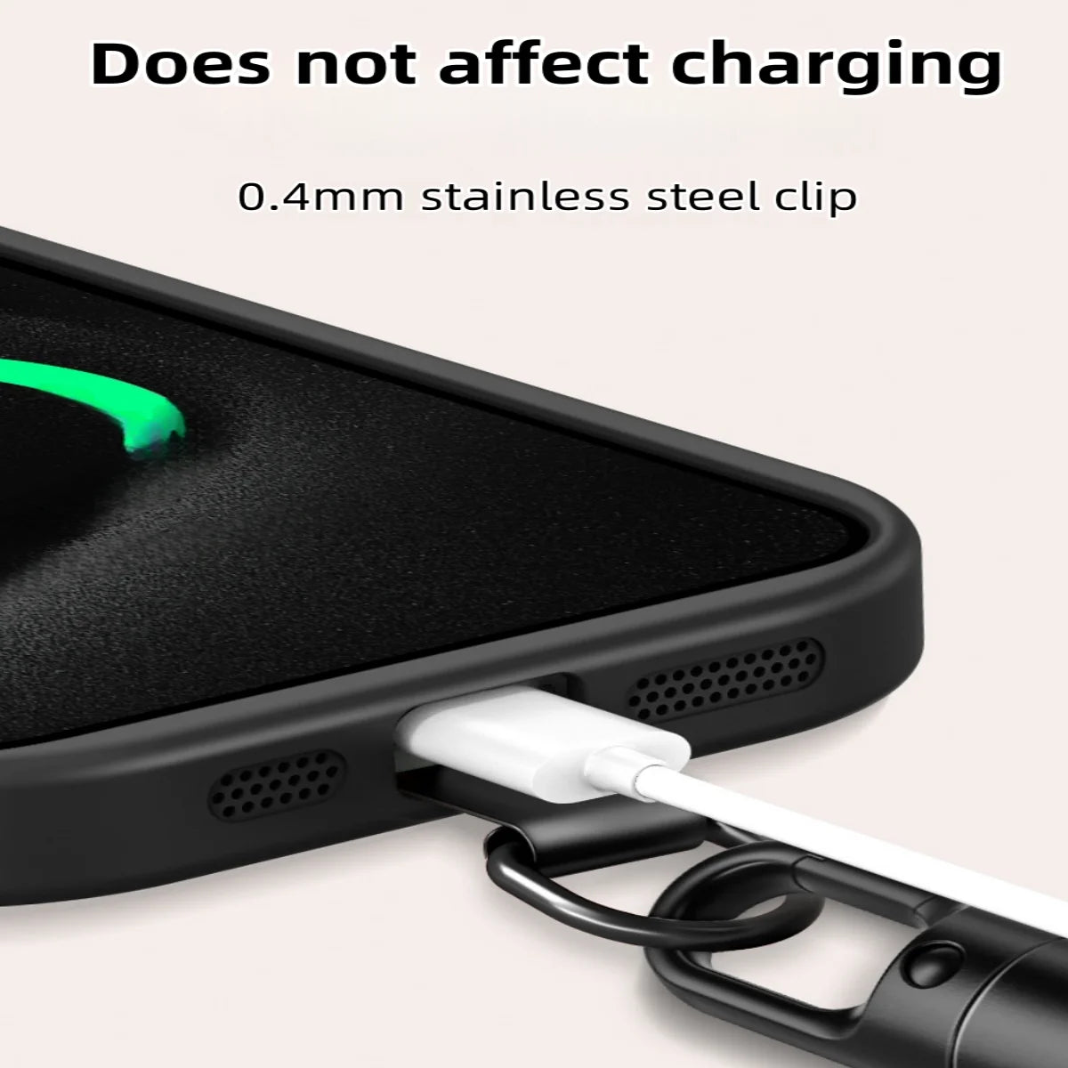 Universal Phone Lanyard with Clip – Anti-Drop, 360° Rotation Strap