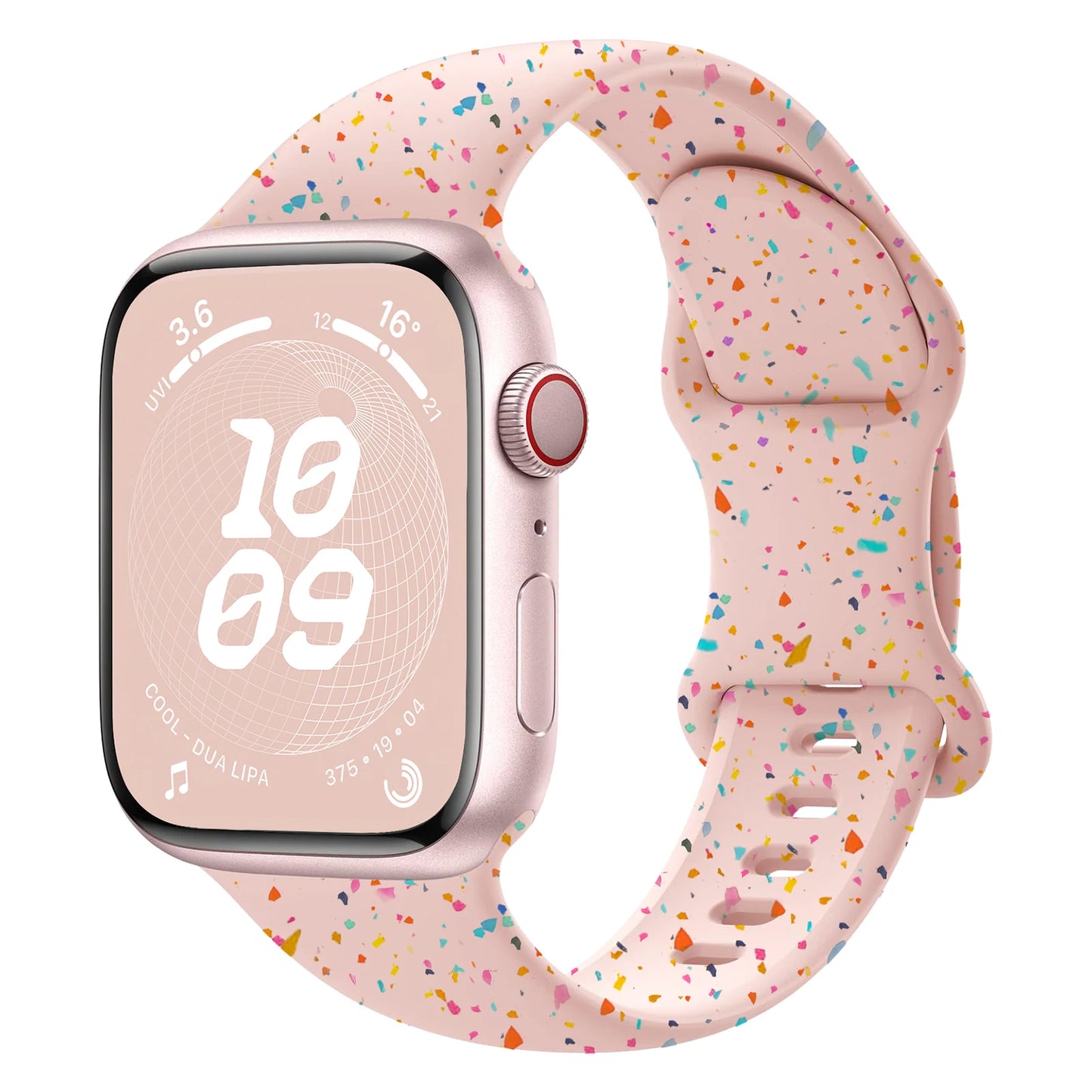 Sport Silicone Loop Band for Apple Watch 38–49mm Series 9–3 & Ultra 2