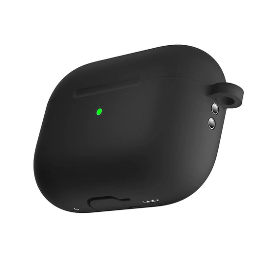 Soft Silicone Case for AirPods Pro 2 with Hook – Shockproof & Protective