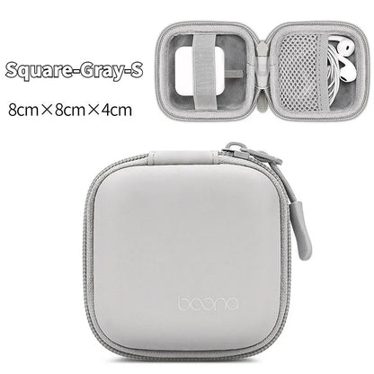 Mini Hard Shell Storage Case for Earphones, Chargers & USB Drives