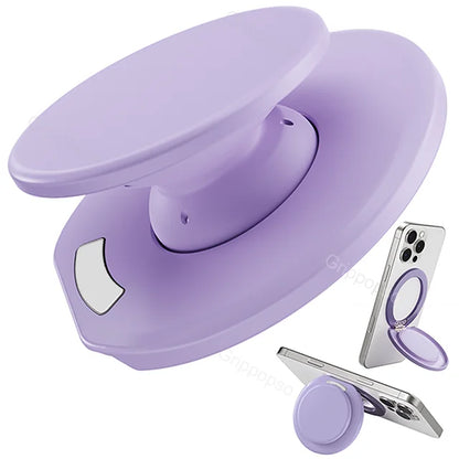MagSafe Phone Grip with Built-In Adjustable Stand and Strong Magnetic Holder
