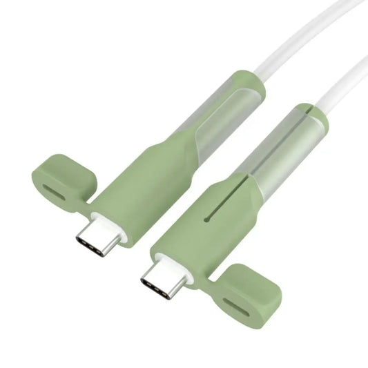New Soft Silicone Type C Charger Cable Protector – Practical & Durable Accessory