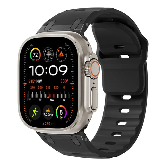 Sport Silicone Strap for Apple Watch Ultra 2 / Series 7–10