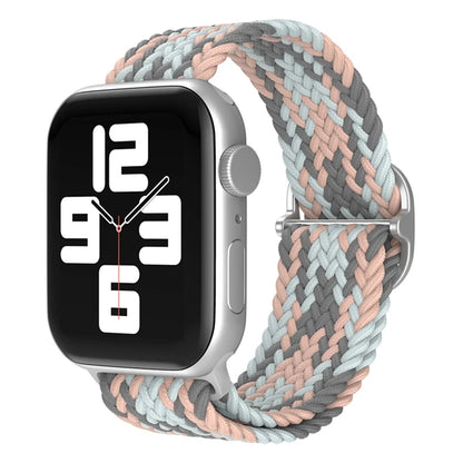 Elastic Braided Strap for Apple Watch Ultra 49mm and Series 9–SE, 45–38mm