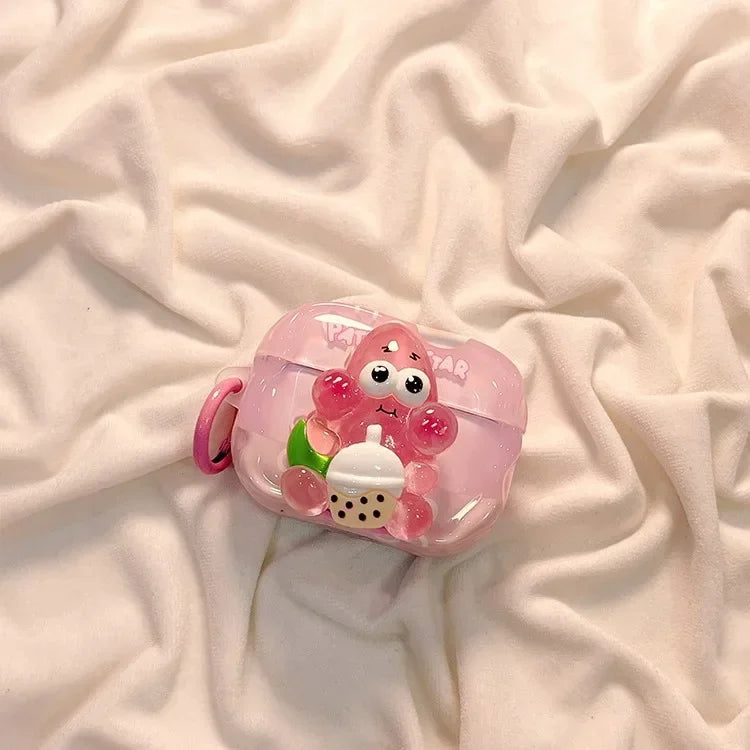 Candy Color Earphone Case for AirPods 1 2 3 Pro 2 with Hook