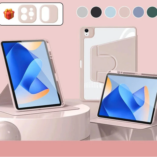 360° Rotation iPad Case for Air, Pro & Mini | Smart Protective Tablet Cover