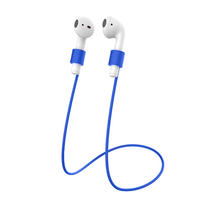 70cm Anti Lost Strap Silicone Rope Earphone Holder Cable for AirPods Pro 1/2/3 Bluetooth Earphones Anti-Lost Strap Cord String