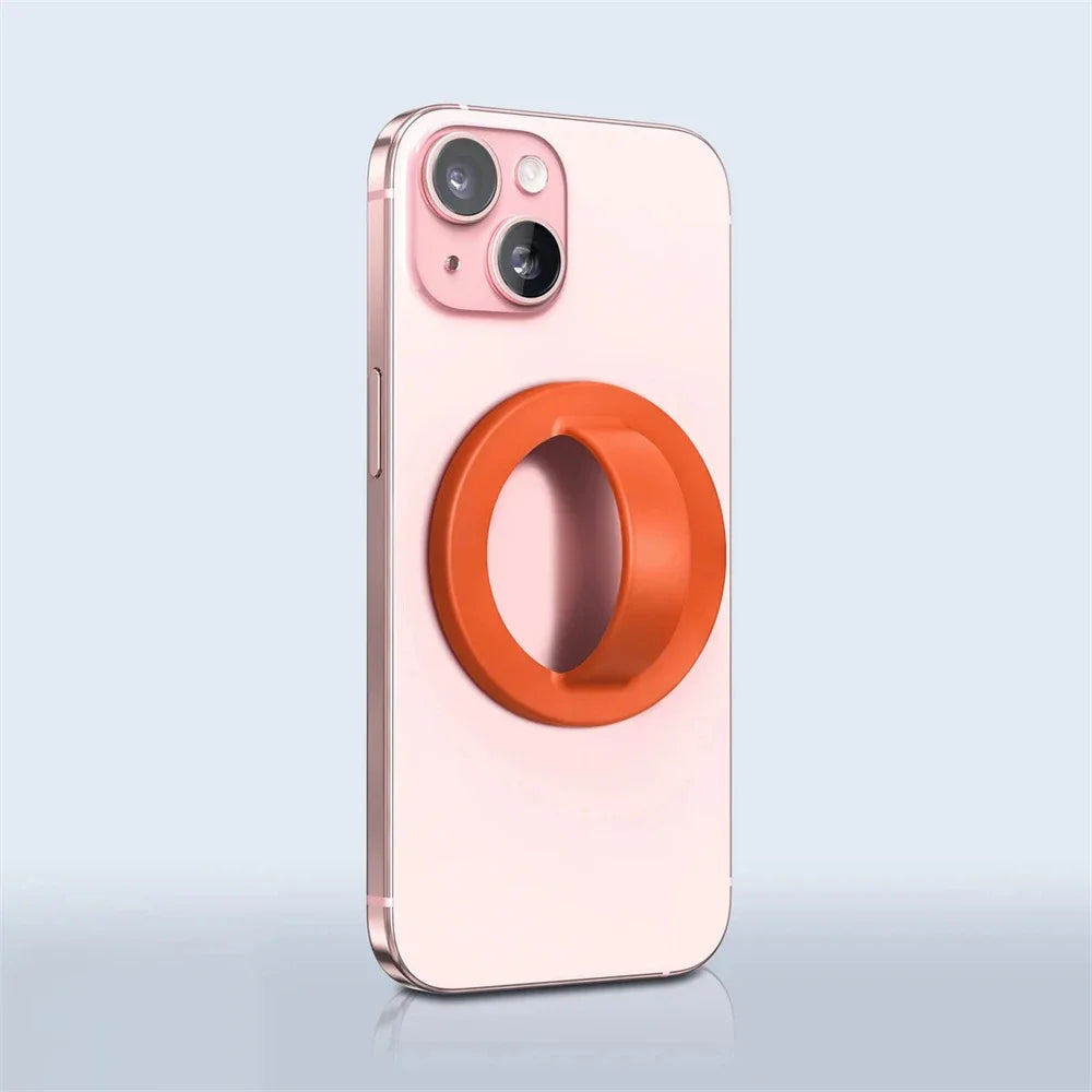 Magnetic Liquid Silicone Ring Grip for iPhone 16 | MagSafe Phone Holder