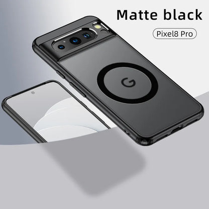 2025 Magnetic Matte Case for Pixel 9 Pro 8 7A 8A 7 Wireless Charging