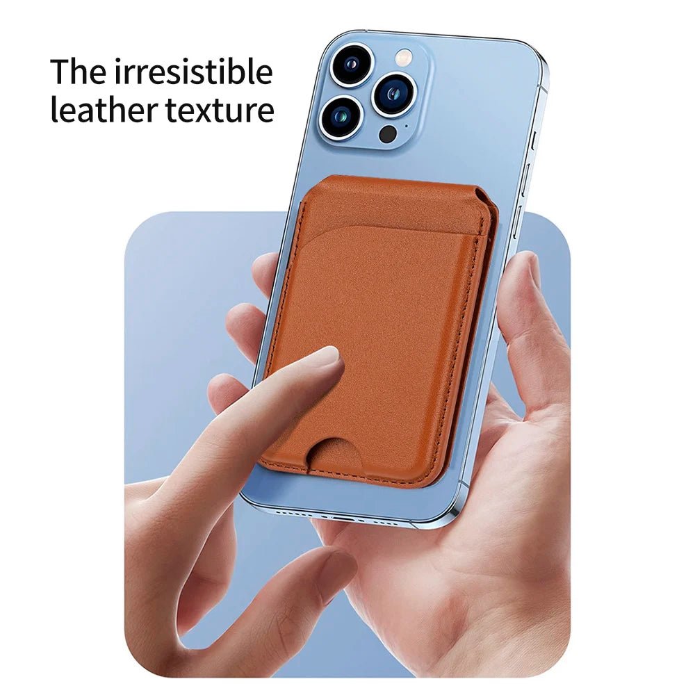 2-in-1 MagSafe Wallet Case for Any Phone with Card Holder and Adjustable Stand