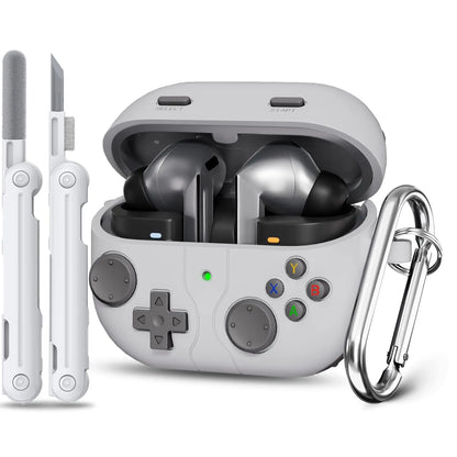 Cartoon Silicone Case for Galaxy Buds 3/3 Pro – Cute Design with Keychain & Kit