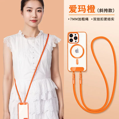 Lanyard Double Buckle Adjustable Wrist & Crossbody Strap for Phone, Keys, Mobile