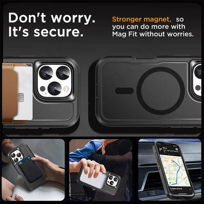 Heavy Duty Shockproof Kickstand Case for iPhone 16 15 Pro Max Plus
